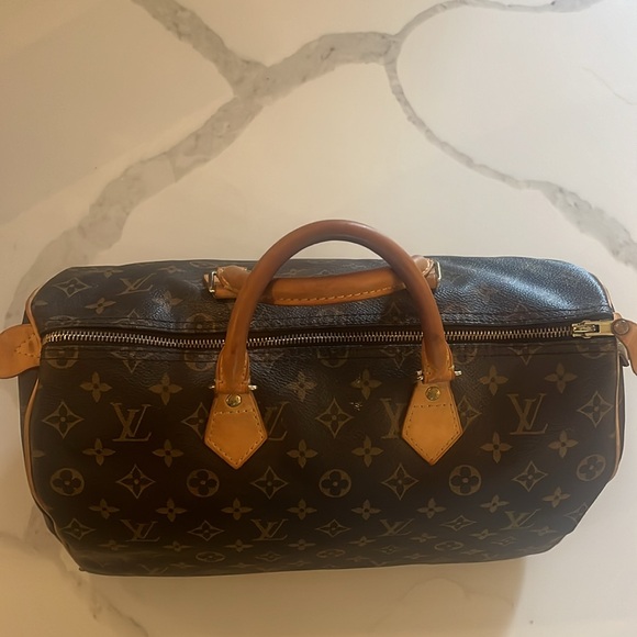 Louis Vuitton Large Speedy monogram vintage good condition with lock - Picture 2 of 8